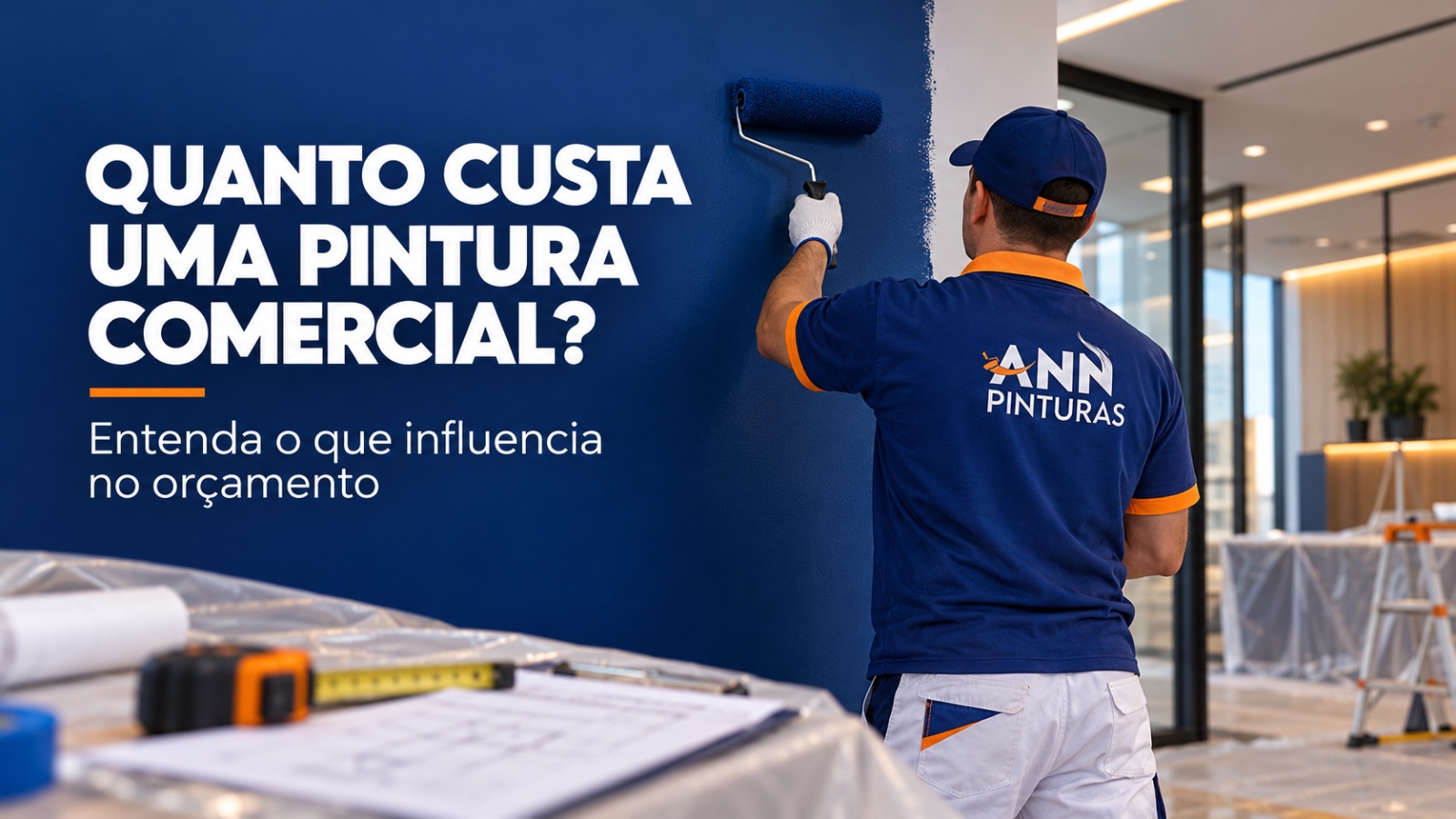 Quanto custa uma pintura comercial? Entenda o que influencia no orçamento